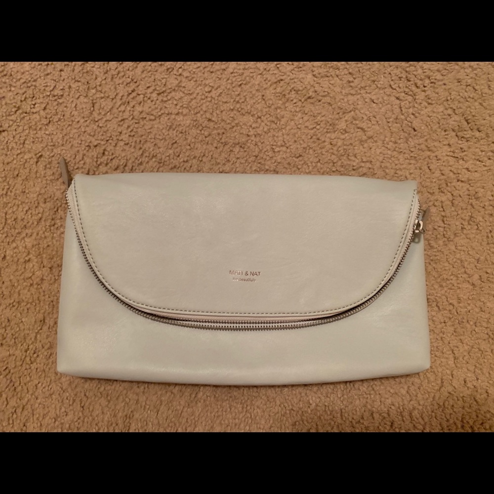 Matt and Nat Blue Clutch